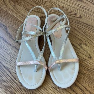 Donald Pliner Crystal Heel Sandal, Size 6